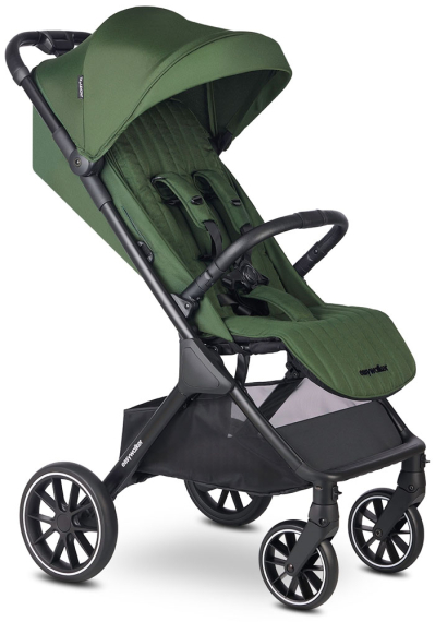Прогулочная коляска Easywalker Jackey2 XL FULL (Deep Green) - фото | Интернет-магазин автокресел, колясок и аксессуаров для детей Avtokrisla