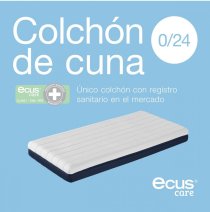 Матрац Ecus Care 125x63 см