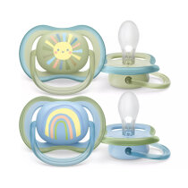 Пустушка Philips Avent Ultra Air, 0-6 міс, 2 шт