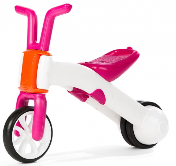 Велобег-трансформер ChillaFish Bunzi (Pink) - фото | Интернет-магазин автокресел, колясок и аксессуаров для детей Avtokrisla