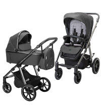 Універсальна коляска 2 в 1 Espiro Bueno 2022 (317 Graphite Marble)