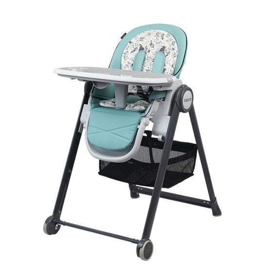 Стульчик для кормления Espiro Penne 2022 (05 Turquoise) - фото | Интернет-магазин автокресел, колясок и аксессуаров для детей Avtokrisla
