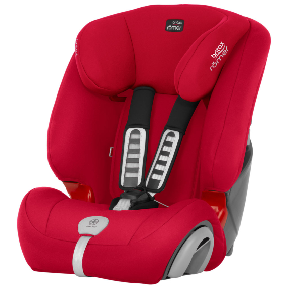 Автокрісло BRITAX-ROMER EVOLVA 1-2-3 plus (Fire Red) - фото | Интернет-магазин автокресел, колясок и аксессуаров для детей Avtokrisla