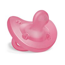 Пустушка Chicco Physioforma Soft силіконова, від 16 до 36 місяців, 1 шт (рожева)
