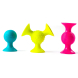 Набір сенсорних брязкалець Fat Brain Toys pipSquigz, 3 шт