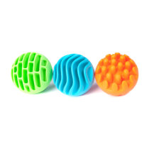 Прорізувач-брязкальце Fat Brain Toys Sensory Rollers Сенсорні кулі, 3 шт