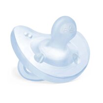 Пустушка Chicco Physioforma Soft силіконова, від 0 до 6 місяців, 1 шт (блакитна)