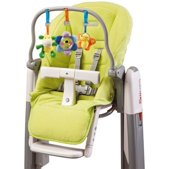 Набор для детского стульчика Peg-Perego Tatamia (зеленый) - фото | Интернет-магазин автокресел, колясок и аксессуаров для детей Avtokrisla