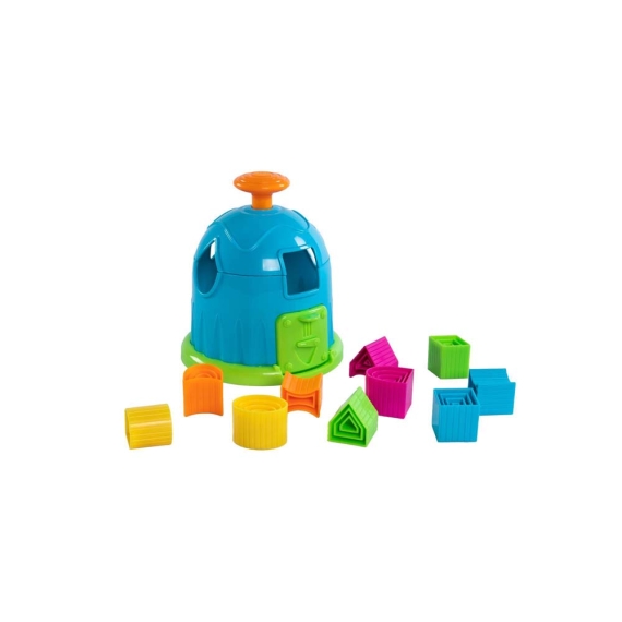Сортер Фабрика форм Fat Brain Toys Shape Factory - фото | Интернет-магазин автокресел, колясок и аксессуаров для детей Avtokrisla