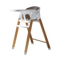 Стільчик для годування 3 в 1 Love & Carry Flex (білий / дерево)