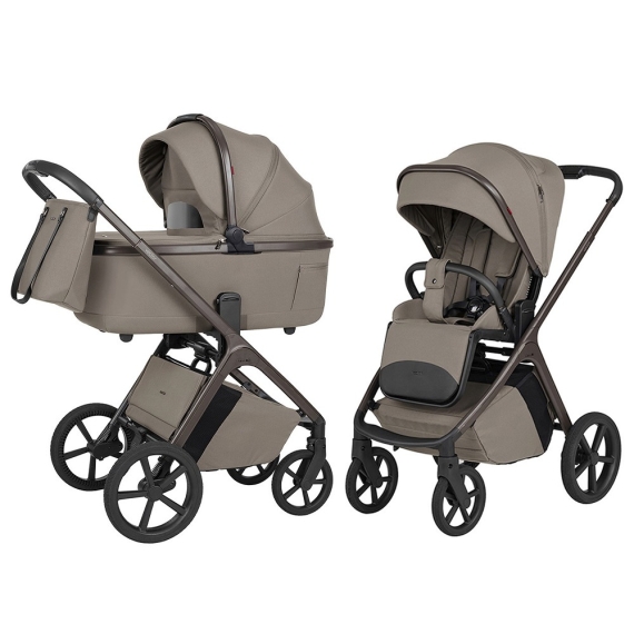 Універсальна коляска 2 в 1 Carrello Vector F CRL-6700 (Flannel Beige) - фото | Интернет-магазин автокресел, колясок и аксессуаров для детей Avtokrisla