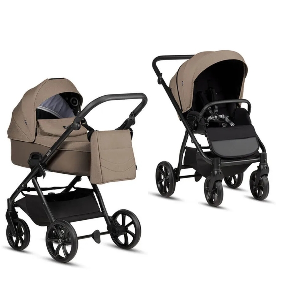 Універсальна коляска 2 в 1 TUTIS Leo3 plus (Cinnamon) - фото | Интернет-магазин автокресел, колясок и аксессуаров для детей Avtokrisla