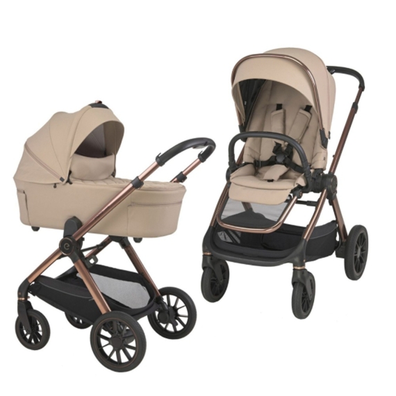 Універсальна коляска 2 в 1 Espiro Code 2025 (19 Loving Beige) - фото | Интернет-магазин автокресел, колясок и аксессуаров для детей Avtokrisla