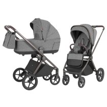 Універсальна коляска 2 в 1 CARRELLO Ultra CRL-6527 (Metal Grey)