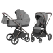 Універсальна коляска 2 в 1 CARRELLO Ultra CRL-6527 (Metal Grey)
