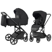 Універсальна коляска 2 в 1 CARRELLO Alfa CRL-6522 (Rock Black)