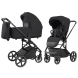 Універсальна коляска 2 в 1 CARRELLO Alfa CRL-6522 (Rock Black)