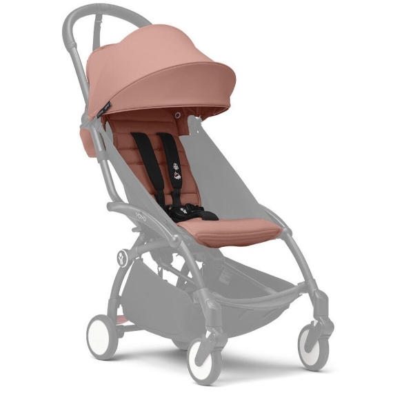 Комплект текстилю Stokke YOYO³ 6+ (Ginger) - фото | Интернет-магазин автокресел, колясок и аксессуаров для детей Avtokrisla