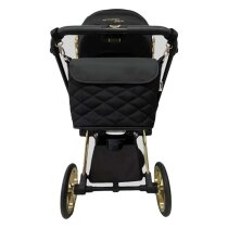 Сумка на візок Decoza Moms (Чорний оксфорд та чорна екошкіра)