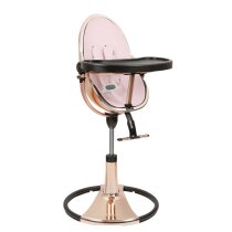 Стільчик для годування Bloom Fresco з вкладишем з екошкіри (Rose Gold / Rosewater)