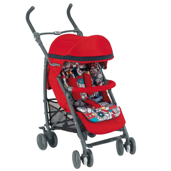 Коляска-трость Cam Micro Air (красный) - фото | Интернет-магазин автокресел, колясок и аксессуаров для детей Avtokrisla