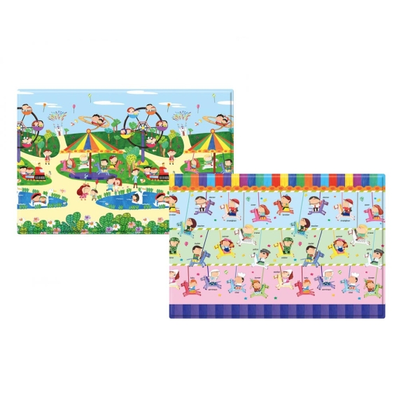Розвиваючий килимок Babycare Funny Land 185х125х1,2 см - фото | Интернет-магазин автокресел, колясок и аксессуаров для детей Avtokrisla