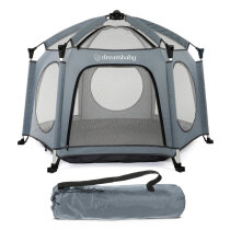 Манеж дитячий Dreambaby Adventure (Blue/Grey)