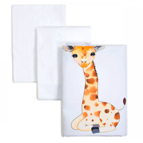 Сменный постельный комплект Верес Giraffe (3 ед.) - фото | Интернет-магазин автокресел, колясок и аксессуаров для детей Avtokrisla