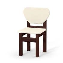 Стілець Верес МДФ (слонова кістка/горіх)