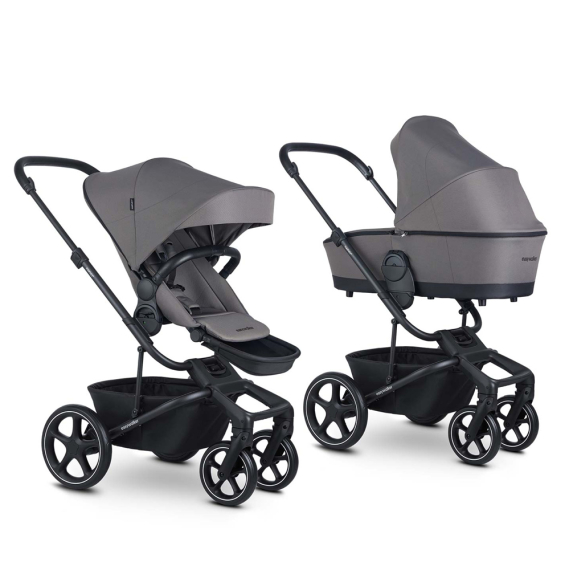 Універсальна коляска 2 в 1 Easywalker Harvey 5 MIDDLE LUX (Pebble Grey) - фото | Интернет-магазин автокресел, колясок и аксессуаров для детей Avtokrisla