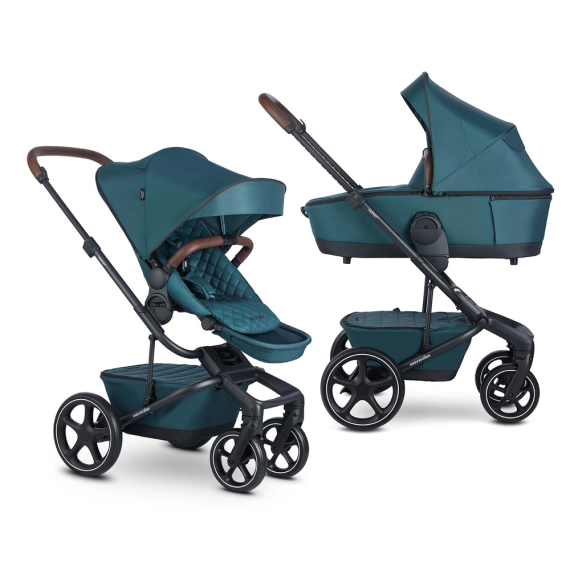 Універсальна коляска 2 в 1 Easywalker Harvey 5 Premium MIDDLE LUX (Jade Green) - фото | Интернет-магазин автокресел, колясок и аксессуаров для детей Avtokrisla