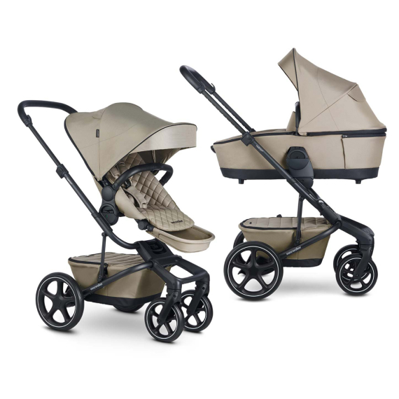 Універсальна коляска 2 в 1 Easywalker Harvey 5 Premium MIDDLE LUX (Pearl Taupe) - фото | Интернет-магазин автокресел, колясок и аксессуаров для детей Avtokrisla