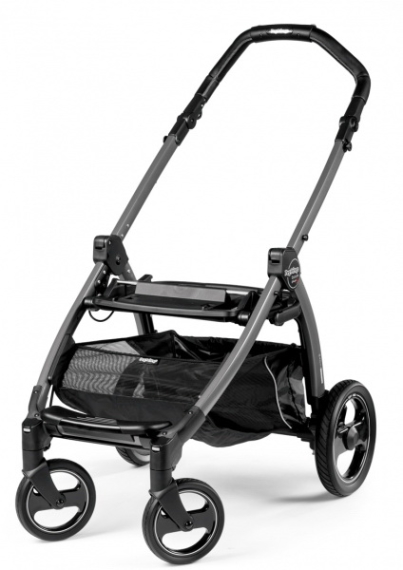 Шасси Book Plus S для коляски Peg-Perego (серый) - фото | Интернет-магазин автокресел, колясок и аксессуаров для детей Avtokrisla