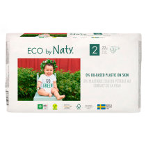 Одноразові дитячі підгузки ECO BY NATY, розмір 2, 33 шт