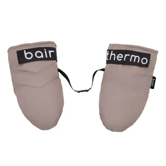 Рукавиці на коляску Bair Thermo Mittens (hot cappuccino) - фото | Интернет-магазин автокресел, колясок и аксессуаров для детей Avtokrisla