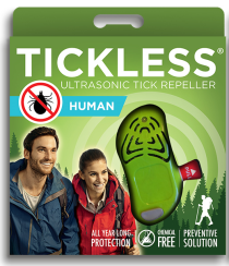 Ультразвуковий прилад від кліщів Tickless Human (Green)