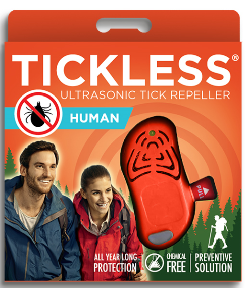 Ультразвуковий прилад від кліщів Tickless Human (Orange) - фото | Интернет-магазин автокресел, колясок и аксессуаров для детей Avtokrisla