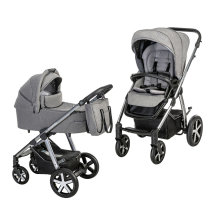Універсальна коляска 2 в 1 Baby Design Husky NR 2021 (07 GRAY)