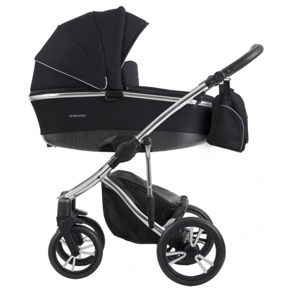 Универсальная коляска 2 в 1 Bebetto Bresso Premium (Silver 01) - фото | Интернет-магазин автокресел, колясок и аксессуаров для детей Avtokrisla