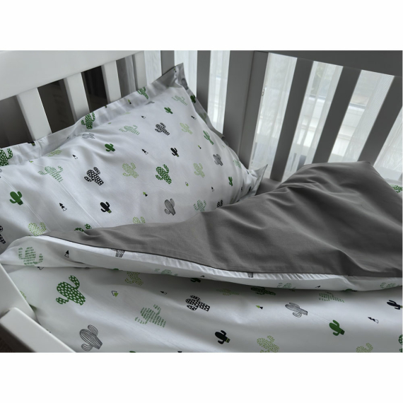Комплект постельного белья для младенцев Люлі (Кактусы) - фото | Интернет-магазин автокресел, колясок и аксессуаров для детей Avtokrisla
