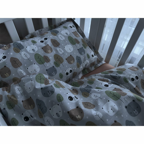 Комплект постельного белья для младенцев Люлі (Сказочный лес) - фото | Интернет-магазин автокресел, колясок и аксессуаров для детей Avtokrisla