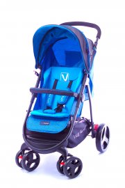 Прогулянкова коляска Viva Kids iCarry: bouncy (синій)