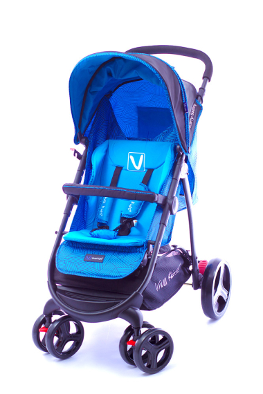 Прогулянкова коляска Viva Kids iCarry: bouncy (синій) - фото | Интернет-магазин автокресел, колясок и аксессуаров для детей Avtokrisla