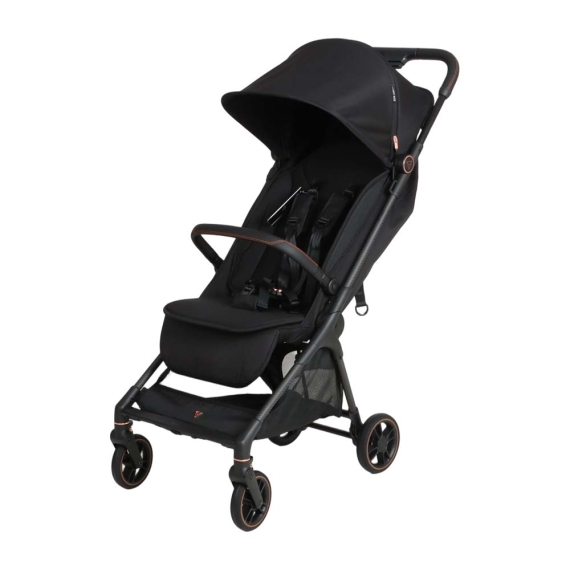 Прогулянкова коляска Junama Aviator (Black 01) - фото | Интернет-магазин автокресел, колясок и аксессуаров для детей Avtokrisla