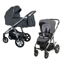 Універсальний візочок 2 в 1 Baby Design HUSKY XL (217 GRAPHITE)