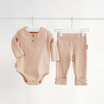 Набір боді з лосинами MagBaby Natural, 86 розмір, 12-18 міс (бежевий)