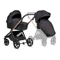 Універсальна коляска 2 в 1 TUTIS Mio 3 Plus 2026 (Black Edition / Rose Gold)