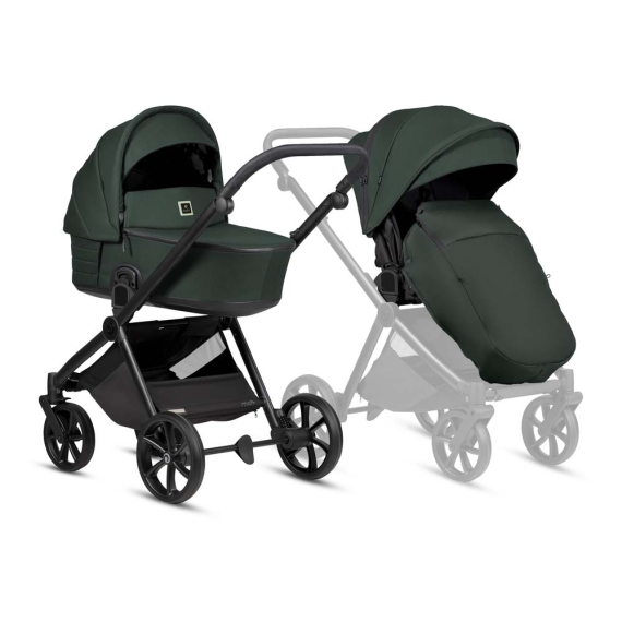Універсальна коляска 2 в 1 TUTIS Mio 3 Plus 2026 (Essential / Pasific Green) - фото | Интернет-магазин автокресел, колясок и аксессуаров для детей Avtokrisla
