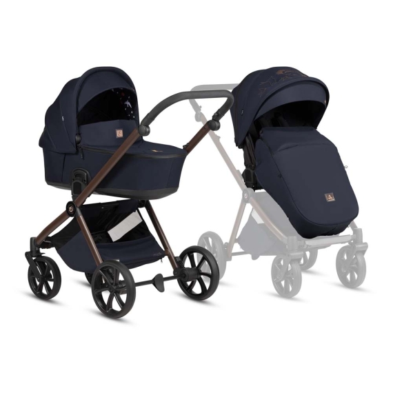 Універсальна коляска 2 в 1 TUTIS Mio 3 Plus 2026 (Limited Edition / Midnight Swallow) - фото | Интернет-магазин автокресел, колясок и аксессуаров для детей Avtokrisla