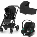 Универсальная коляска 3 в 1 Cybex Balios S (BLK / Moon Black)